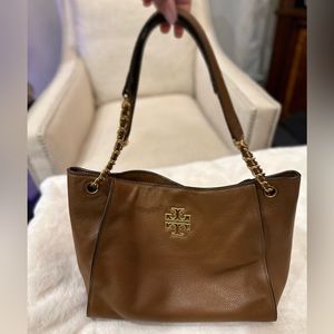 Brown Tory Burch purse